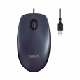 Mouse Logitech M100 - Com fio USB