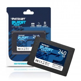 SSD 240GB SATA III PATRIOT BURST